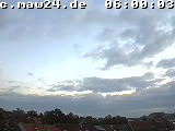 Der Himmel über Mannheim um 6:00 Uhr